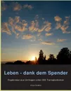 Leben - dank dem Spender - Klaus Schäfer