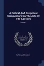 A Critical And Exegetical Commentary On The Acts Of The Apostles; Volume 2 - Paton James Gloag
