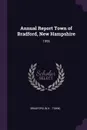 Annual Report Town of Bradford, New Hampshire. 1956 - Bradford Bradford