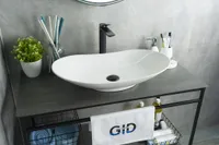 Керамическая накладная раковина для ванной Gid N9811. Спонсорские товары