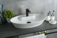 Керамическая накладная раковина для ванной Gid N9398. Спонсорские товары