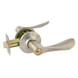 Универсальная защелка. Подходит для установки на левую и правую дверь. Цилиндровый механизм и ключи изготовлены из  ...