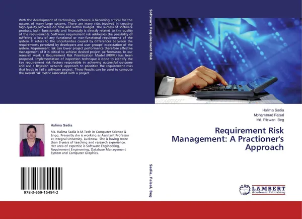 Обложка книги Requirement Risk Management: A Practioner's Approach, Halima Sadia,Mohammad Faisal and Md. Rizwan Beg