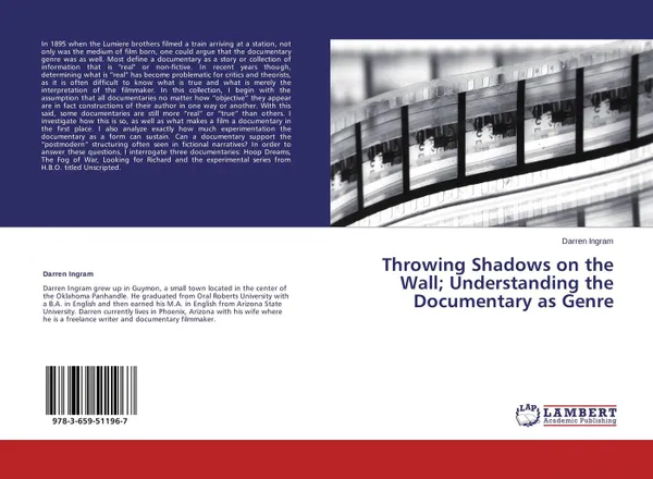 Обложка книги Throwing Shadows on the Wall; Understanding the Documentary as Genre, Darren Ingram