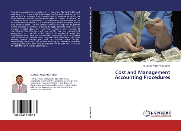 Обложка книги Cost and Management Accounting Procedures, M. Moses Antony Rajendran