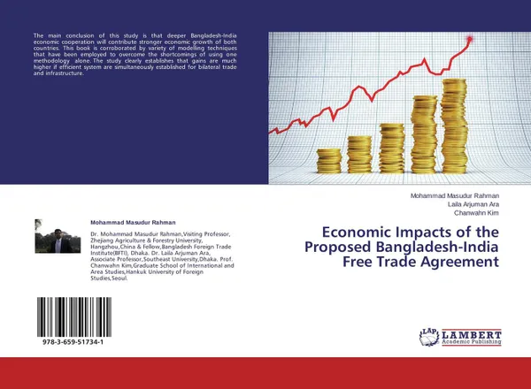 Обложка книги Economic Impacts of the Proposed Bangladesh-India Free Trade Agreement, Mohammad Masudur Rahman,Laila Arjuman Ara and Chanwahn Kim