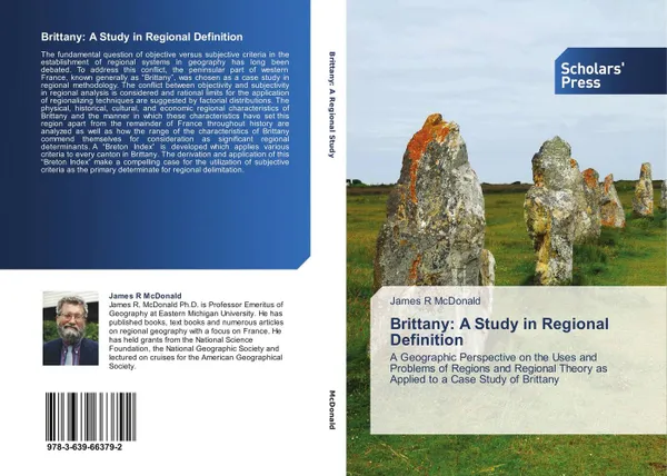 Обложка книги Brittany: A Study in Regional Definition, James R McDonald