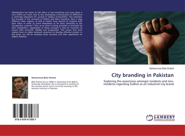 Обложка книги City branding in Pakistan, Muhammad Bilal Shahid