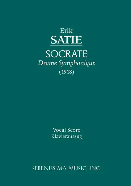 Обложка книги Socrate - Vocal score, Victor Cousin