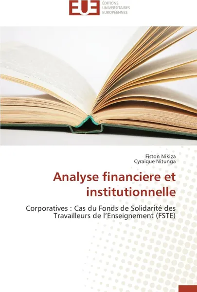 Обложка книги Analyse financiere et institutionnelle, Collectif