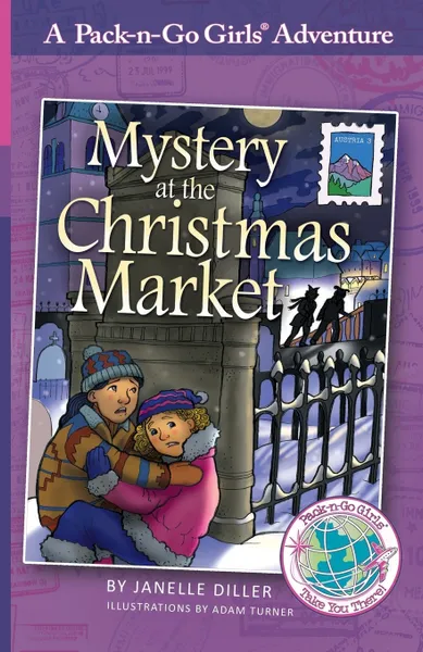 Обложка книги Mystery at the Christmas Market. Austria 3, Janelle Diller