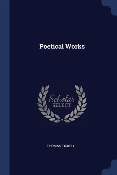 Обложка книги Poetical Works, Thomas Tickell