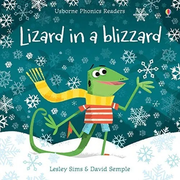 Обложка книги Lizard in a Blizzard, Lesley Sims