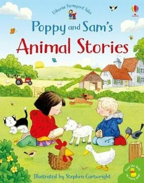 Обложка книги Poppy and Sam's Animal Stories, Эмери Хизер, Sims Lesley