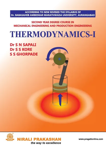 Обложка книги Thermodynamics, Dr. S. N. Sapali, Dr. S. S. Kore, NA