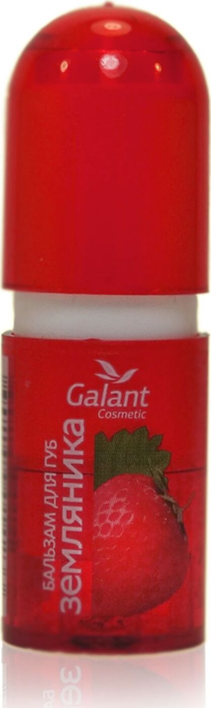 фото Бальзам для губ Galant Cosmetic Фруктовый микс Земляника, 4,2 г