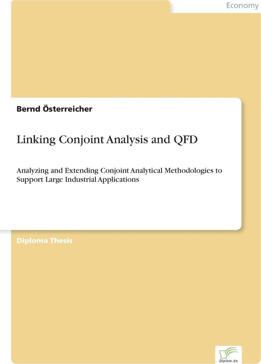 фото Linking Conjoint Analysis and QFD