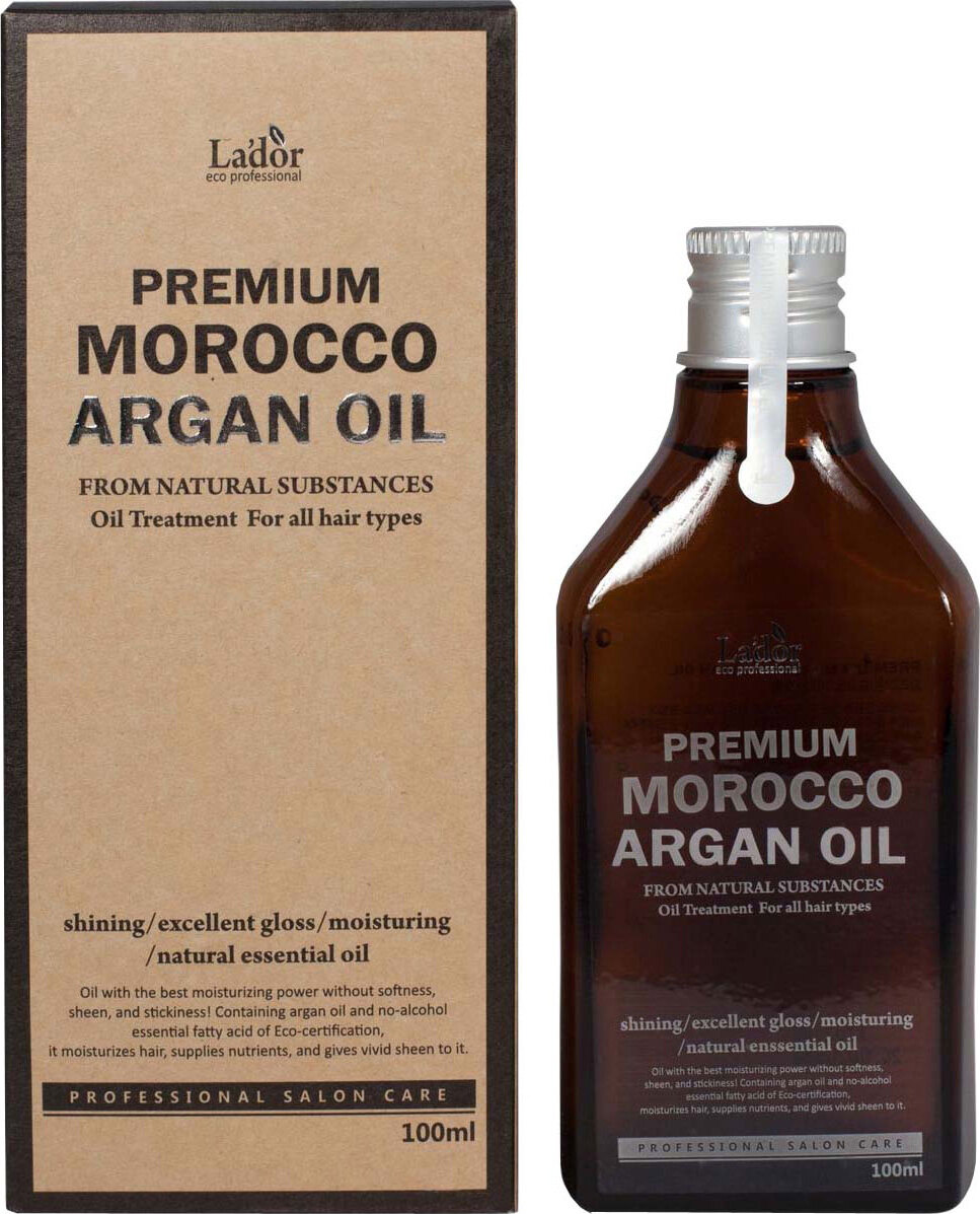 фото La'dor Premium Morocco Argan Hair Oil Марокканское аргановое масло для волос, 100 мл Lador