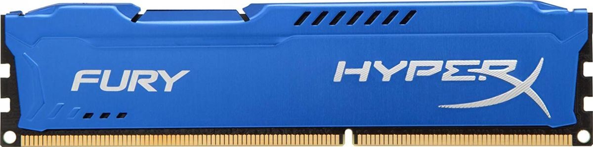 фото Оперативная память Kingston HX313C9F/8 8GB DDR3 1333 DIMM HyperX FURY Blue, Non-ECC, CL9