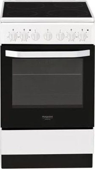 фото Плита Hotpoint HS5V5PMW/RU, белый