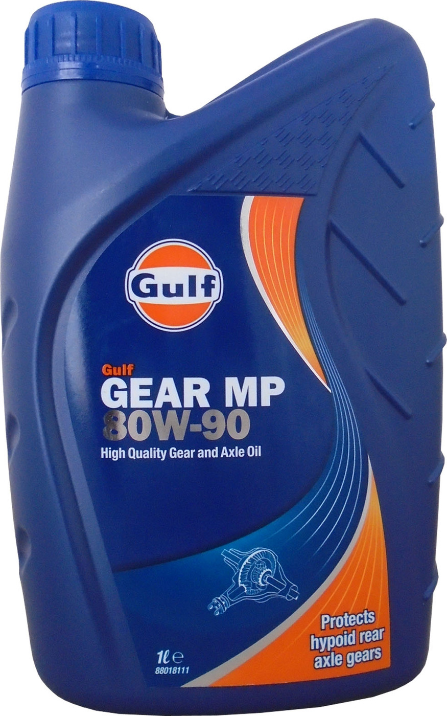 фото Трансмиссионное масло GULF Gear MP SAE 80W-90 (1л)