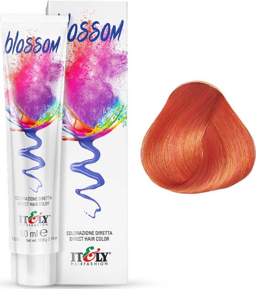 фото Blossom пигмент прямого действия Рыжий (Orange) Itely hairfashion