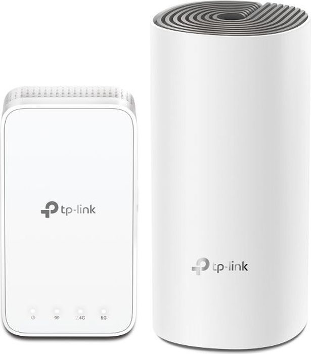 фото Бесшовный Mesh роутер TP-Link Deco E3 (DECO E3(2-PACK)) AC1200 10/100BASE-TX белый (упак.:2шт)