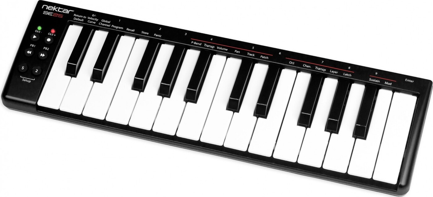 Nektar SE25 USB MIDI клавиатура, 25 клавиш (ЭТО НЕ СИНТЕЗАТОР)