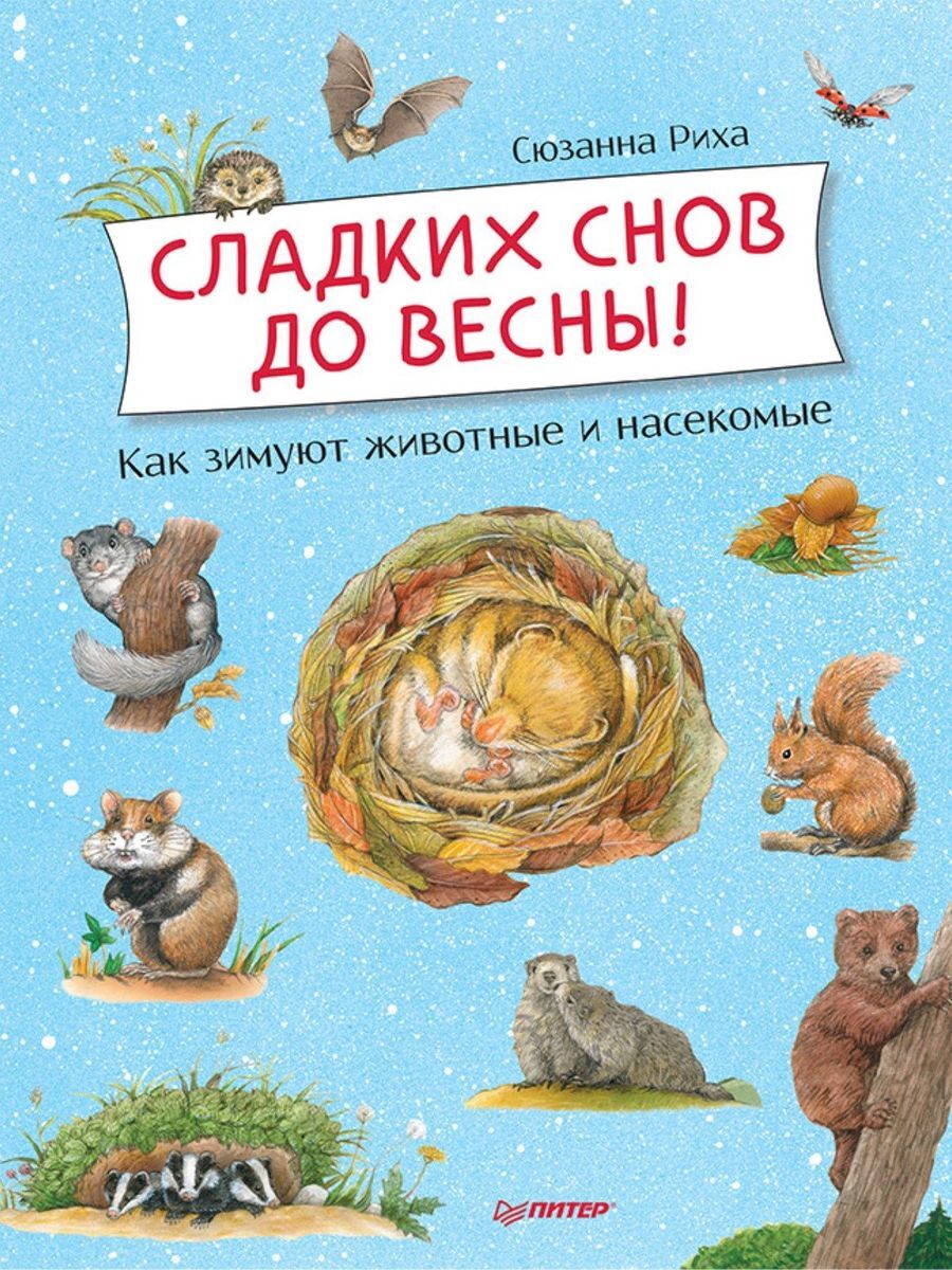 Книга "Сладких снов до весны! Как зимуют животные и насекомые" Риха ...