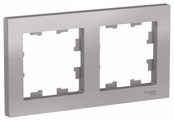 SE AtlasDesign Алюминий Рамка 2-ая, универсальная
