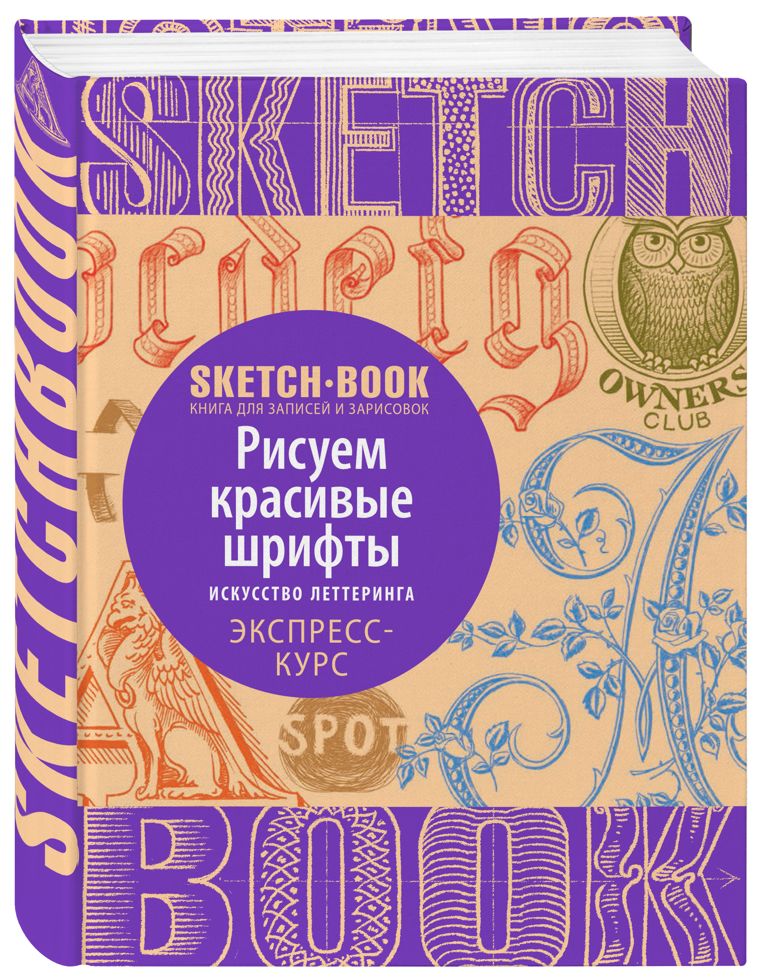 Sketchbook  Рисуем красивые шрифты  Искусство леттеринга  Экспресс-курс.