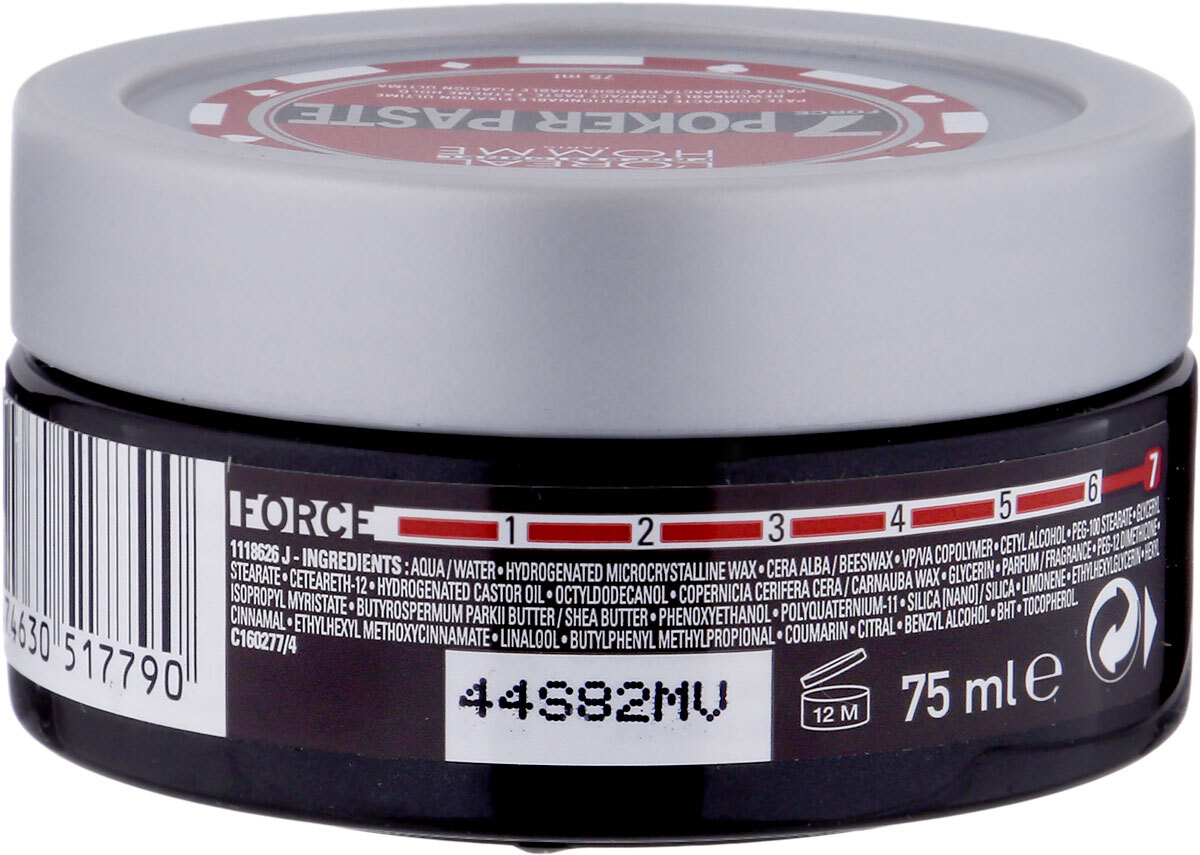 Моделирующая паста для укладки волос. Loreal homme Poker paste. Моделирующая паста homme Poker paste для экстремально сильной фиксации 75 мл. L'Oreal Professionnel homme Poker paste. Poker paste Loreal.