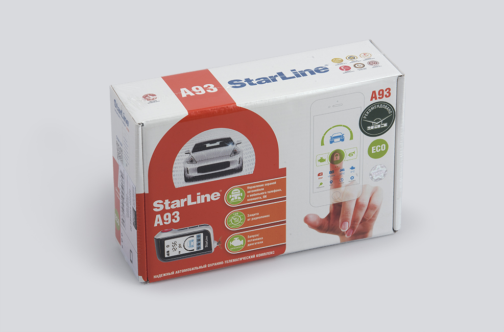 Сигнализация Starline a93  eco, артикул 000000-4731084-00