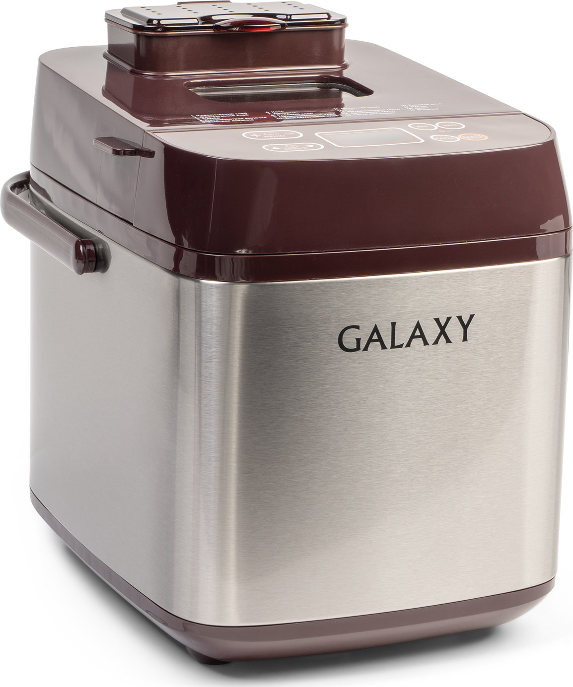 Хлебопечка GALAXY GL2700, серый металлик, бордовый - купить по ...
