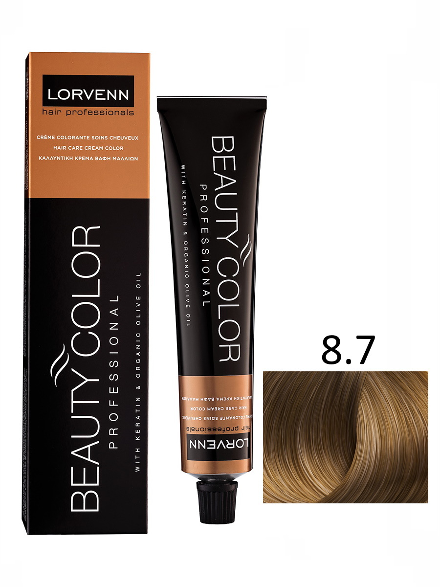 Характеристики LORVENN HAIR PROFESSIONALS Крем-краска BEAUTY COLOR для ...
