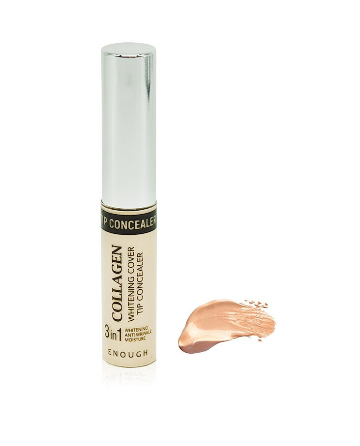 Консилер для лица тон 01. Enough коллагеновый консилер 01 Collagen Cover Tip concealer. Консилер enough Collagen 3in1 #03. Консилер для лица enough Collagen Cover Tip concealer. Консилер коллаген тон 01 03.