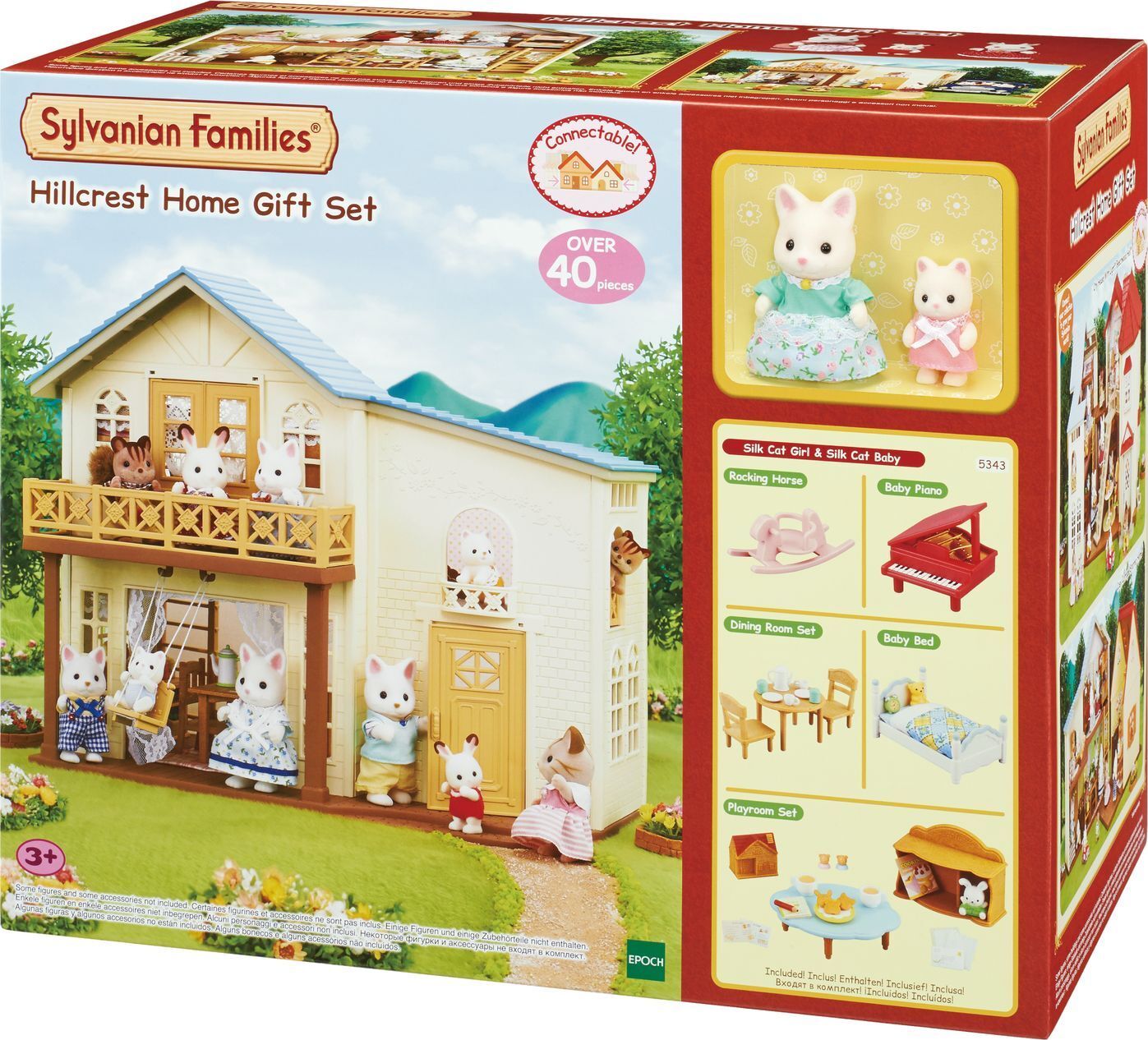 Мебель для кукол Sylvanian Families Дома страны Сильвании Домик на холме,  5343 - купить с доставкой по выгодным ценам в интернет-магазине OZON  (192611442)