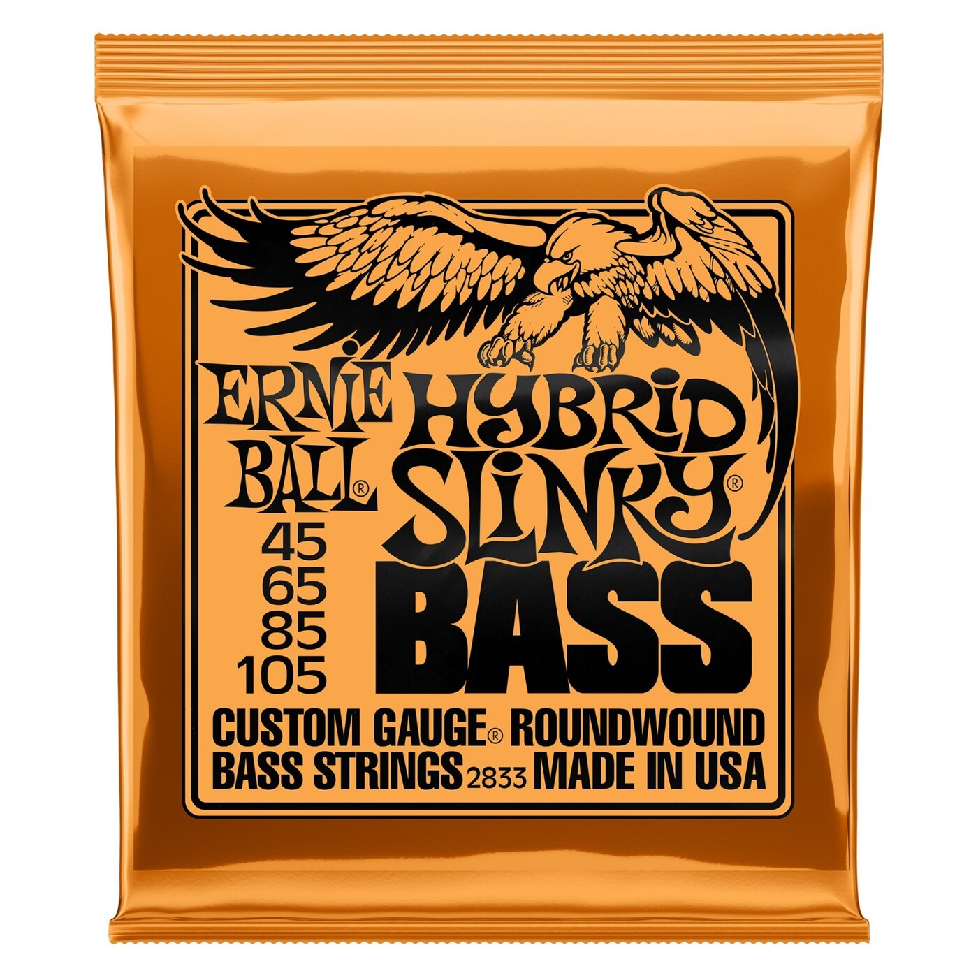 Струны для бас-гитары Ernie Ball 2833 45-105