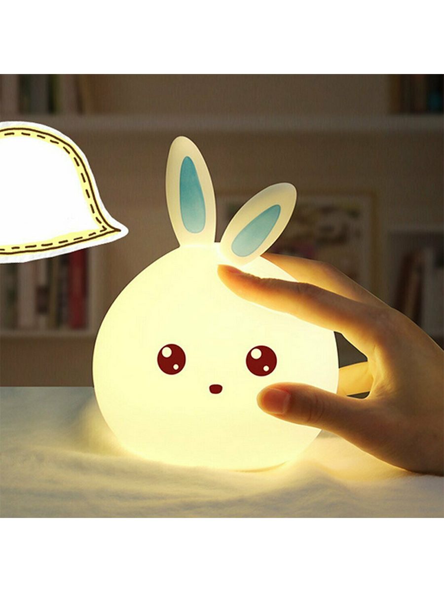 Ночник Rabbit Silicone Lamp