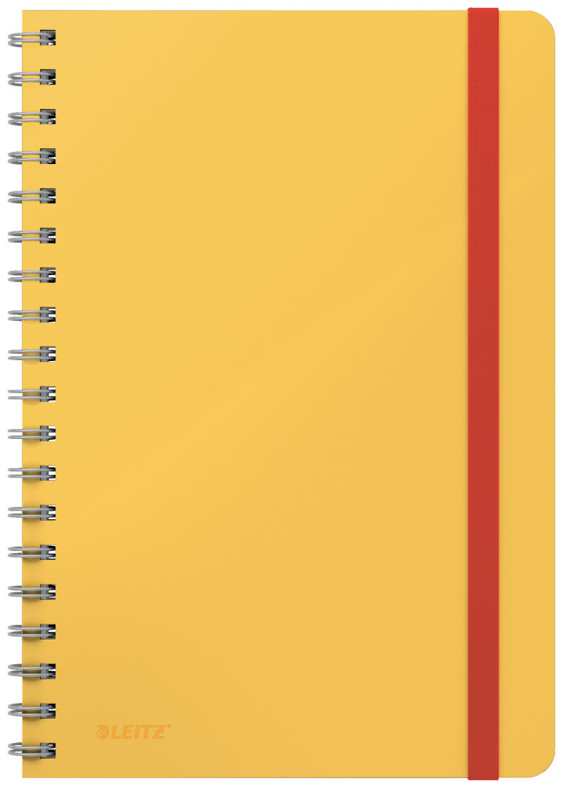 Блокнот на пружине. Блокнот attache а5 60 листов синий в клетку на спирали (140x195 мм). Блокнот на пружине желтый. Блокнот в мелкую клетку. Книга на пружине.