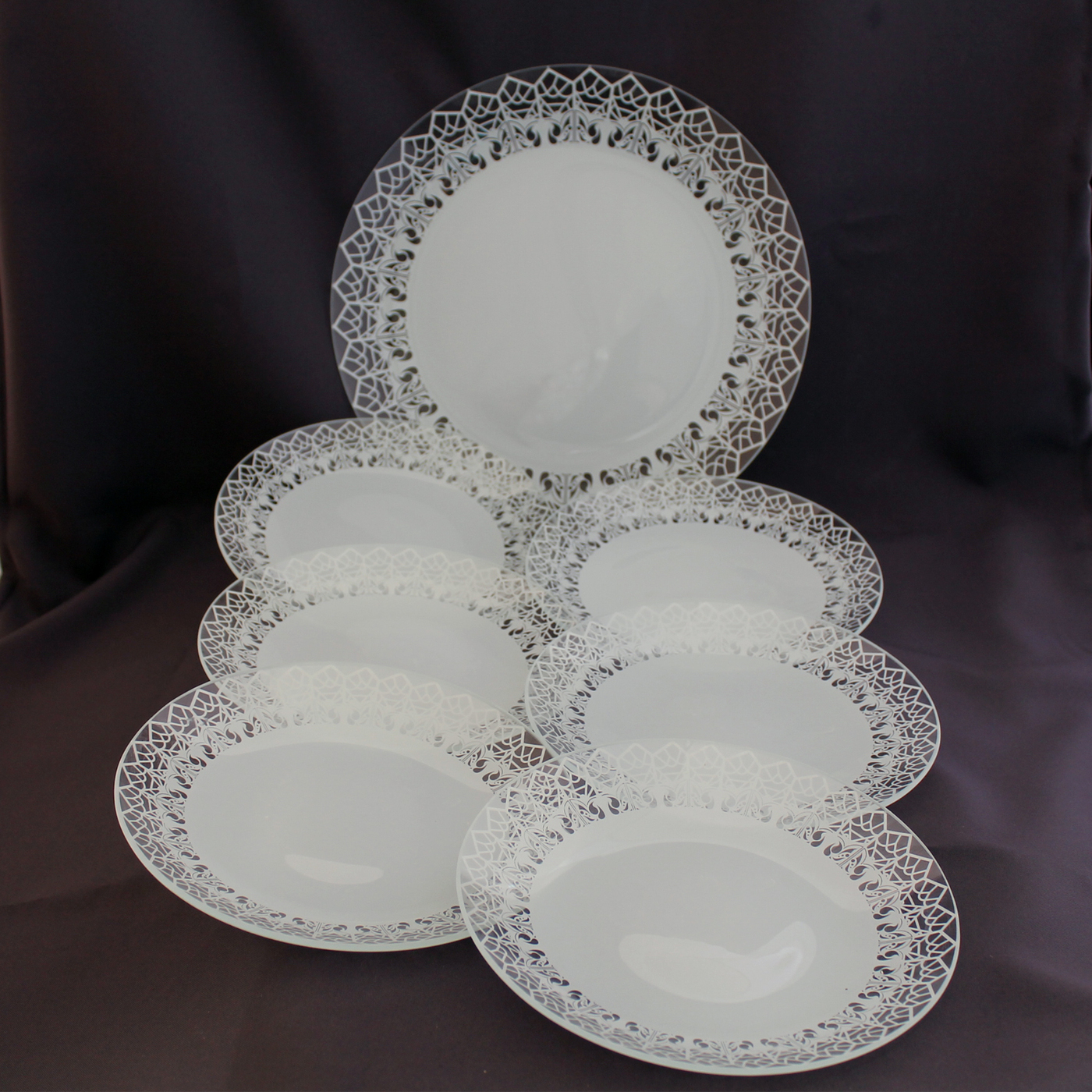 Тарелка "кружево" ninaglass. Иранский набор тарелок. Тарелка 8" гармония 80103/lfp80-6916. Набор тарелок 7пр ""кружево 4"" роз. С.