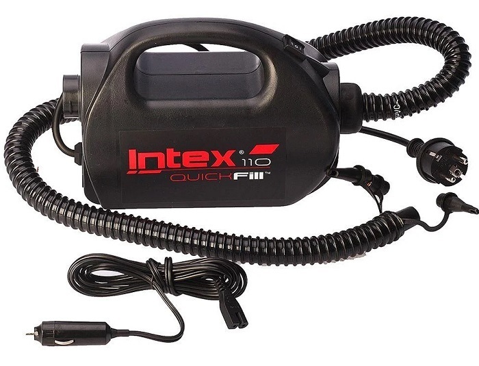 INTEX 68609 Насос электрический 220V/12V (автомобильный), 2-cкоростной.