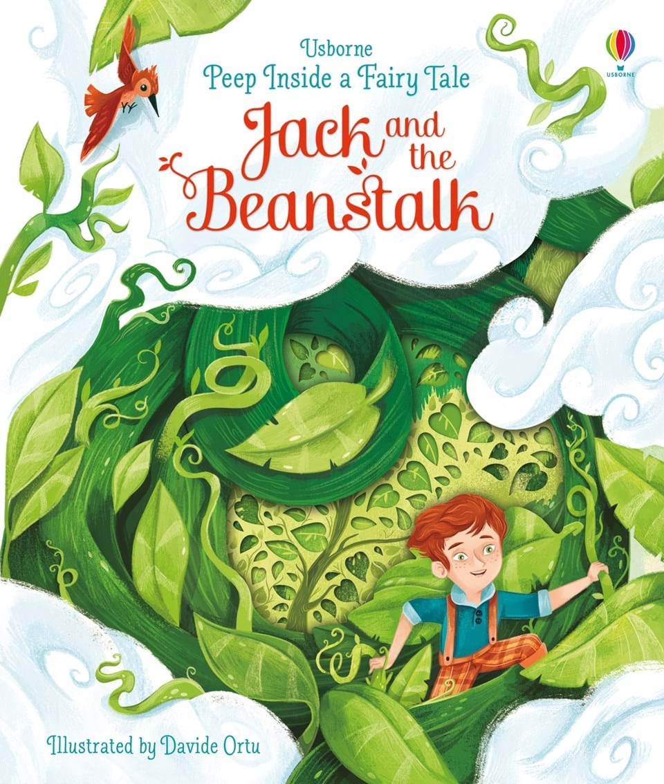 Peep Inside a Fairy Tale Jack and the Beanstalk  - Джек и бобовое зернышко. Окно в сказку. Книга с окошками