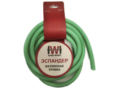 Эспандер трубка латексная HARD WORK зеленый - купить в интернет ...