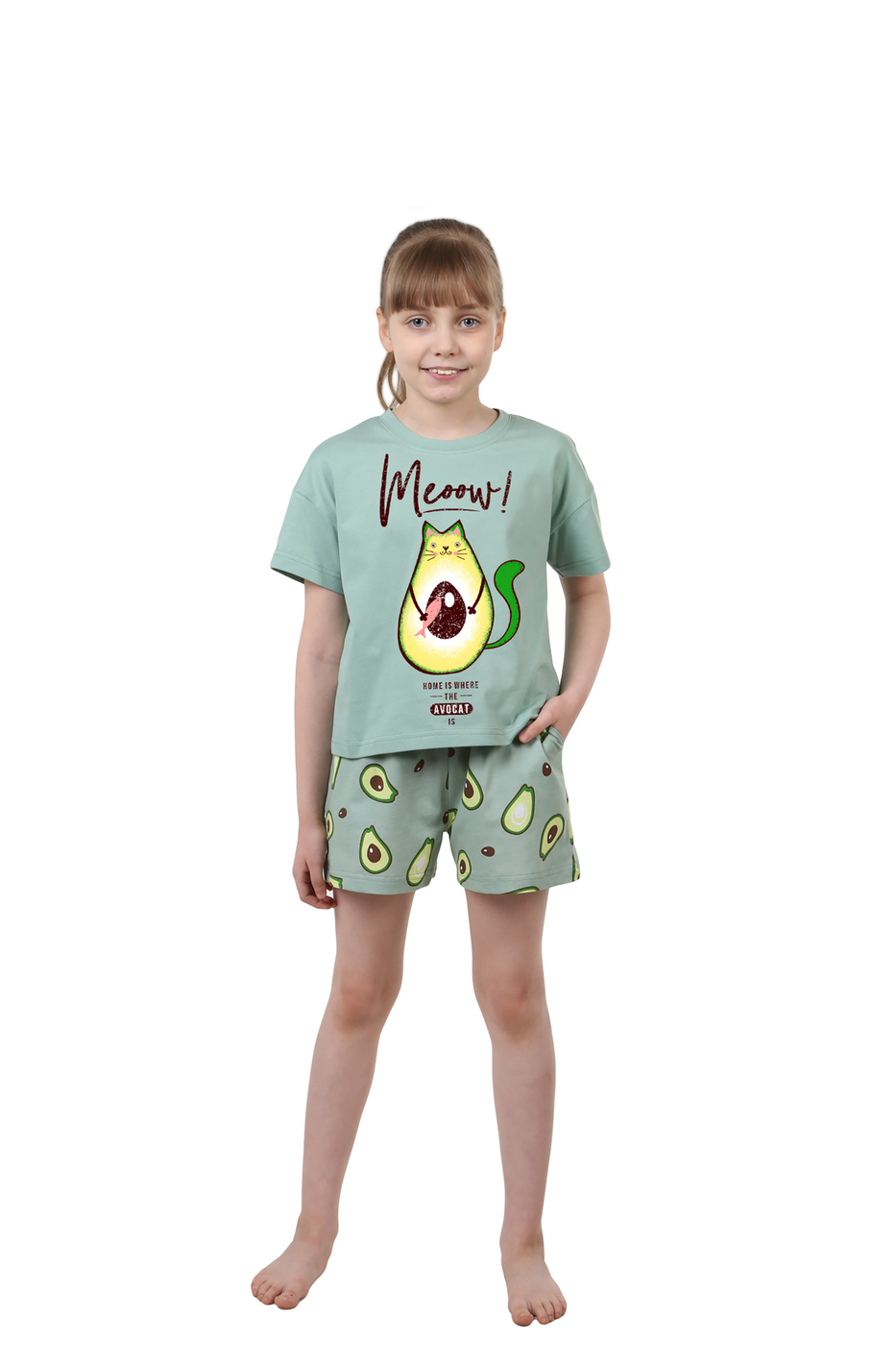 пижамы подростковые для девочки с шортами. пижама с шортами для девочки. пижама crockid к 1535. детская пижама с шортами. детская пижама с шортами.