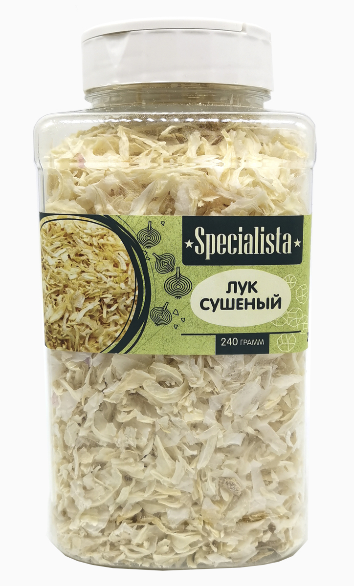 Сушеный Натуральный Лук, белый репчатый, Сушеные Овощи, Specialista ...