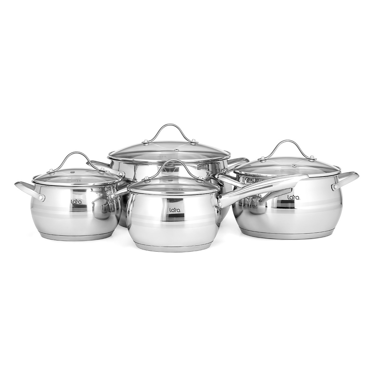 Набор посуды lr02-86 lara apple 6 предметов (кастрюли: 2. Lara lr02-112. Lara lr02-104 3пр. Lara lr02-100 sonata 6пр. Lr02-100 набор посуды lara sonata, 6 пр.