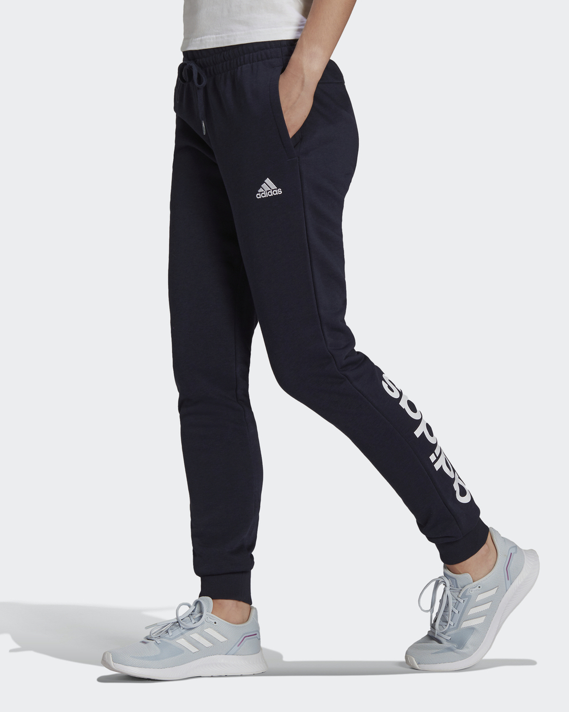 Adidas essential shop linear pants