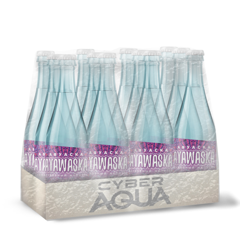 Вода деминерализованная Cyber Aqua, Cyber Ayawaskа, 0.75 л, 12 шт ...