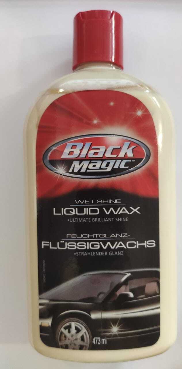 Воск для автомобиля Black Magic Wet Shine Liquid Wax - купить по низким  ценам в интернет-магазине OZON (282321523)